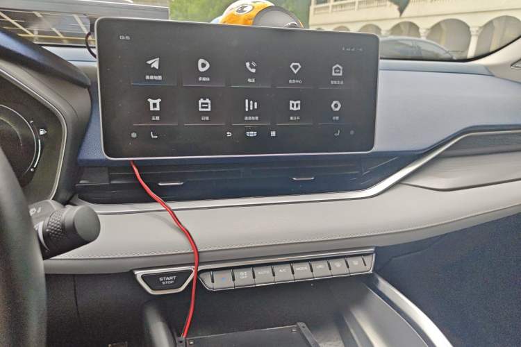 Used Geely Auto Preface 2021 2.0TD Luxury Version Audio And AC Panel