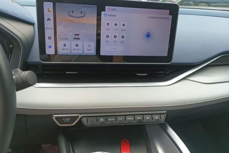 Used Geely Auto Preface 2021 Revised Version 2.0TD Luxury Edition Audio And AC Panel