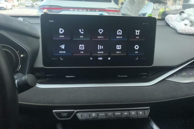 Used Geely Auto Preface 2021 2.0TD Space-Time Edition Starry Celestial Audio And AC Panel
