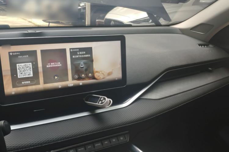 Used Geely Auto Preface 2021 2.0TD Luxury Version Center Console