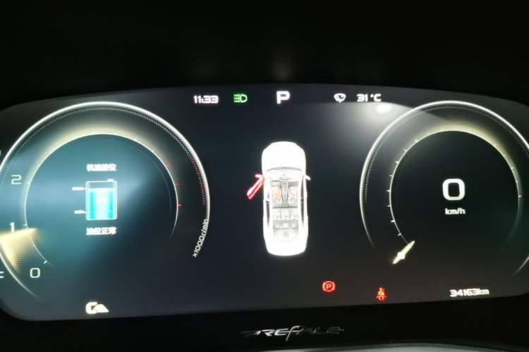 Used Geely Auto Preface 2021 2.0TD Luxury Version Instrument Cluster