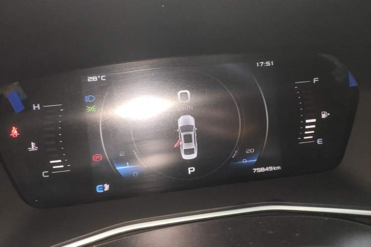 Used Geely Auto Preface 2021 2.0TD Space-Time Edition Hao Yue Instrument Cluster