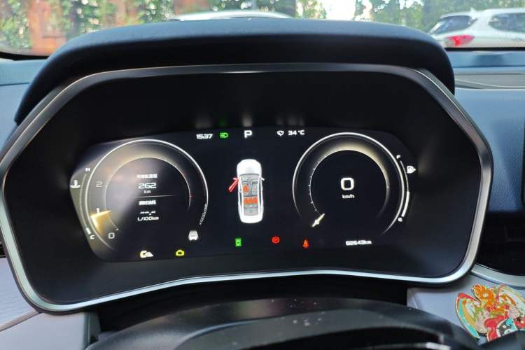 Used Geely Auto Preface 2021 2.0TD Luxury Version Instrument Cluster