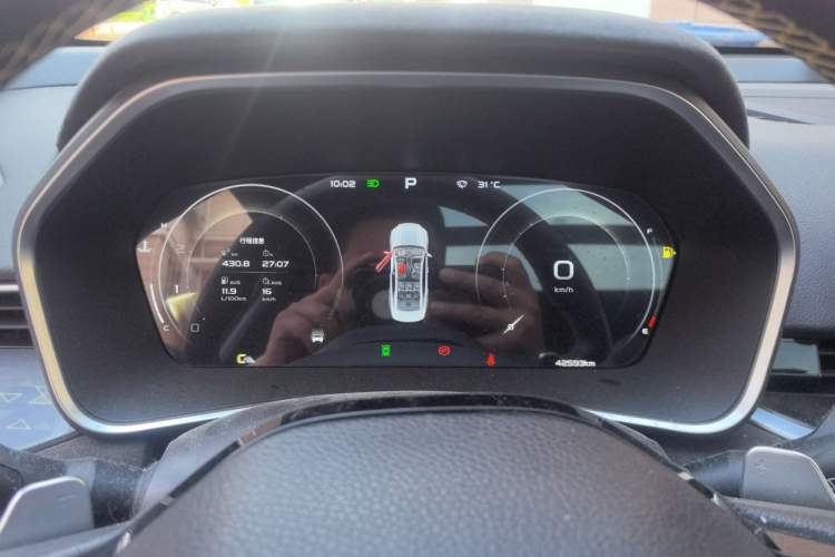 Used Geely Auto Preface 2021 2.0TD Space-Time Edition Starry Celestial Instrument Cluster