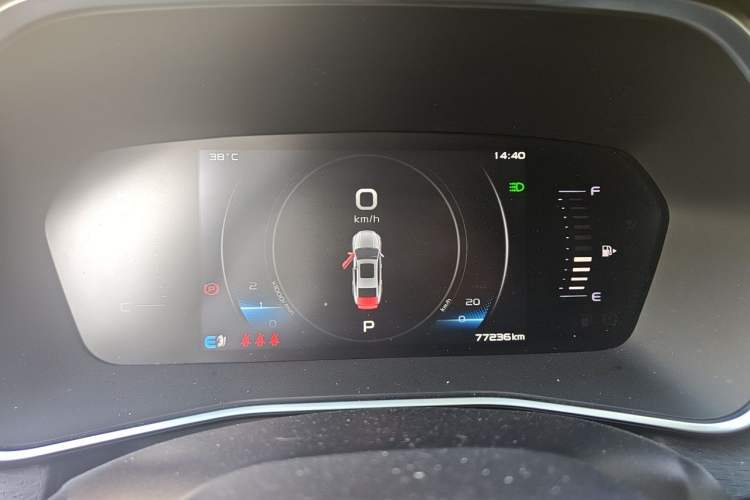 Used Geely Auto Preface 2021 2.0TD Luxury Version Instrument Cluster