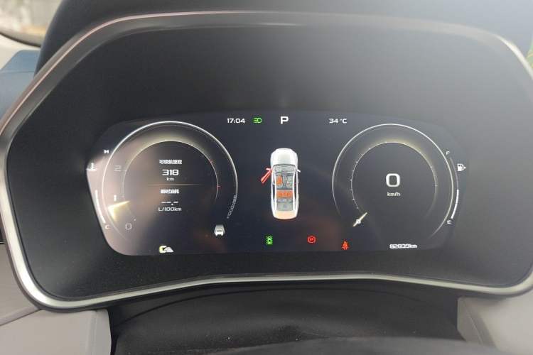 Used Geely Auto Preface 2021 2.0TD Flagship Edition Instrument Cluster