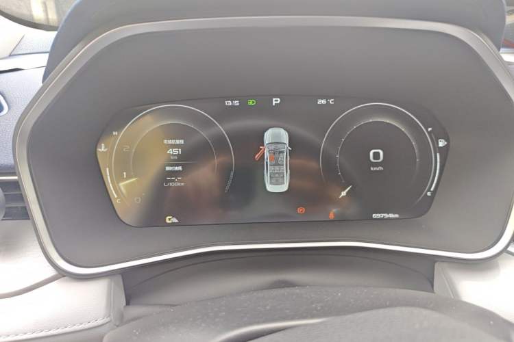 Used Geely Auto Preface 2021 2.0TD Luxury Version Instrument Cluster