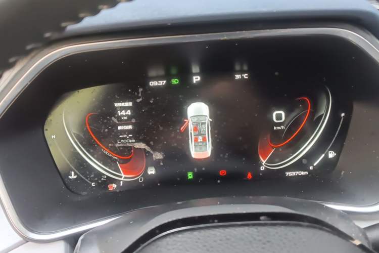 Used Geely Auto Preface 2021 2.0TD Luxury Version Instrument Cluster