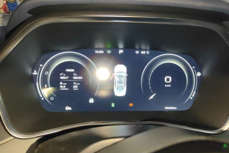 Used Geely Auto Preface 2021 2.0TD Luxury Version Instrument Cluster