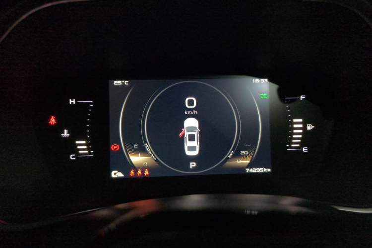 Used Geely Auto Preface 2021 2.0TD Luxury Version Instrument Cluster