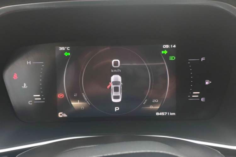 Used Geely Auto Preface 2021 2.0TD Luxury Version Instrument Cluster