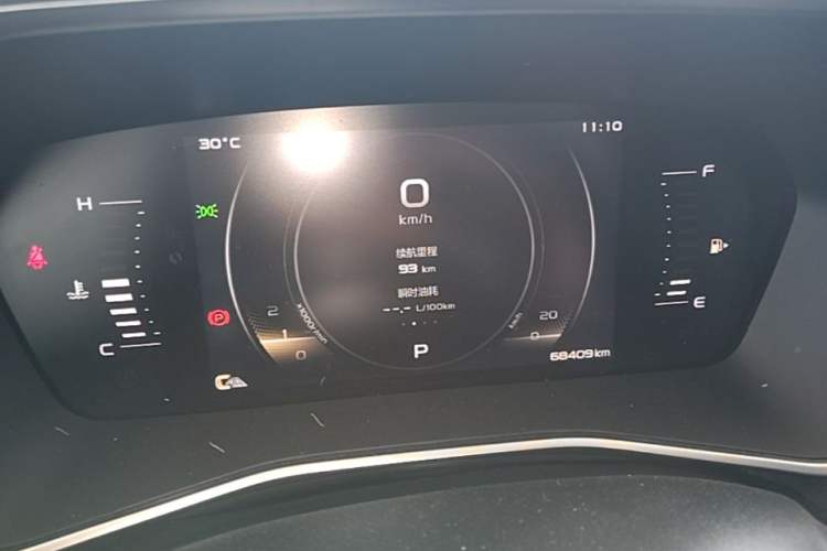 Used Geely Auto Preface 2021 2.0TD Luxury Version Instrument Cluster