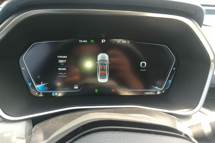 Used Geely Auto Preface 2021 Revised Version 2.0TD Luxury Edition Instrument Cluster