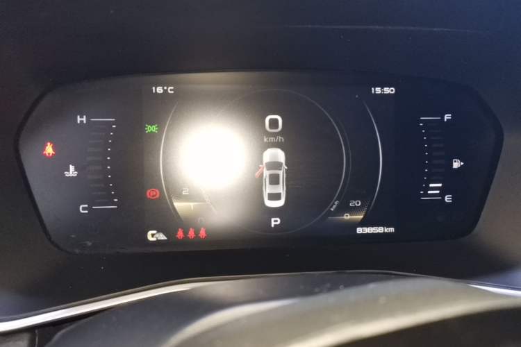 Used Geely Auto Preface 2021 2.0TD Luxury Version Instrument Cluster