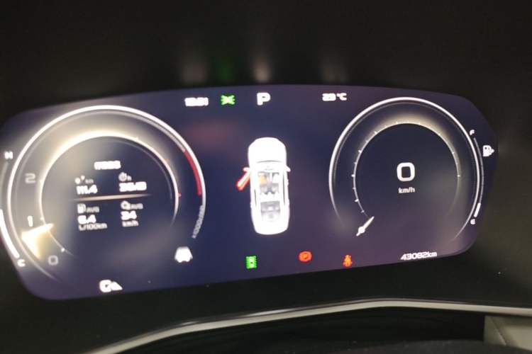 Used Geely Auto Preface 2021 Revised Version 2.0TD Luxury Edition Instrument Cluster