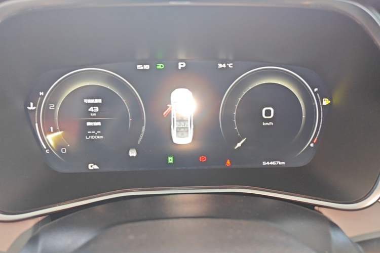 Used Geely Auto Preface 2021 Revised Version 2.0TD Luxury Edition Instrument Cluster