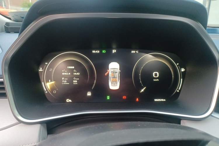Used Geely Auto Preface 2021 2.0TD Flagship Edition Instrument Cluster