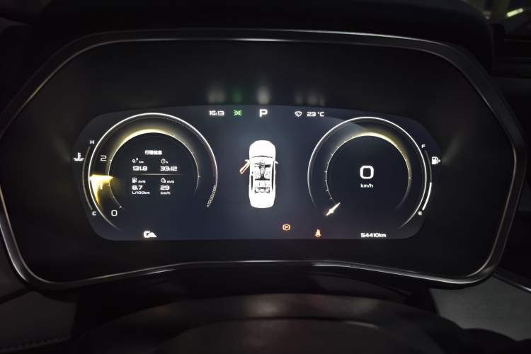 Used Geely Auto Preface 2021 2.0TD Luxury Version Instrument Cluster