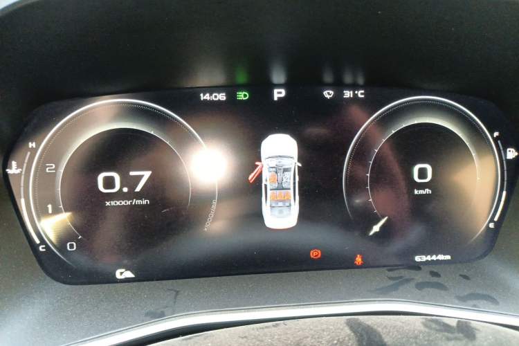 Used Geely Auto Preface 2021 2.0TD Luxury Version Instrument Cluster