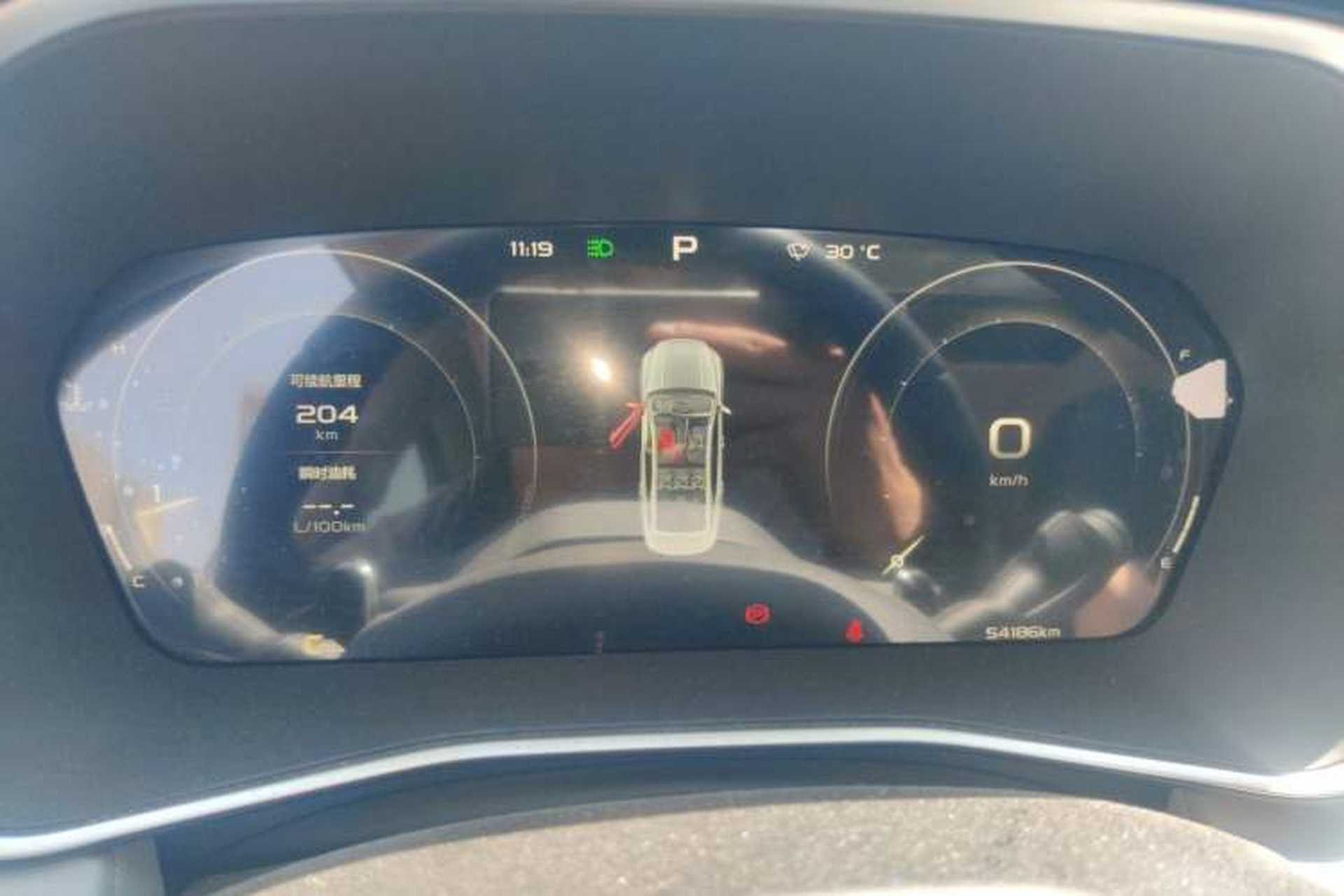Used Geely Auto Preface 2021 2.0TD Luxury Version Instrument Cluster