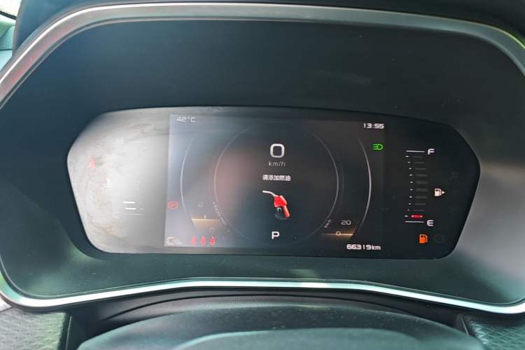 Used Geely Auto Preface 2021 2.0TD Luxury Version Instrument Cluster