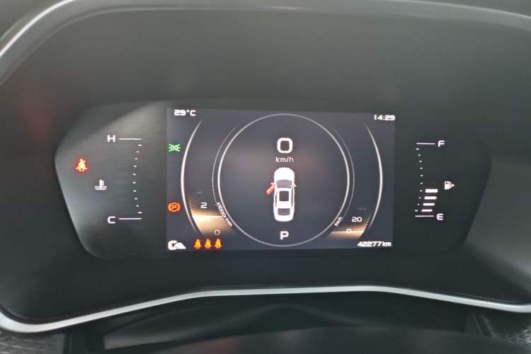 Used Geely Auto Preface 2021 2.0TD Luxury Version Instrument Cluster