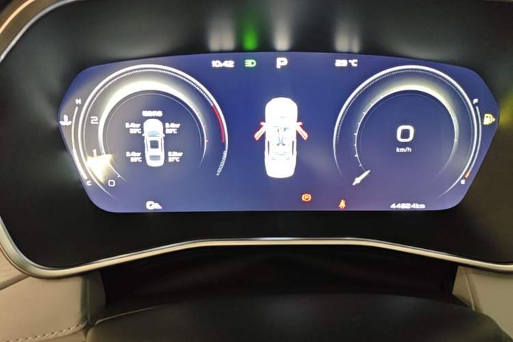 Used Geely Auto Preface 2021 Revised Version 2.0TD Luxury Edition Instrument Cluster