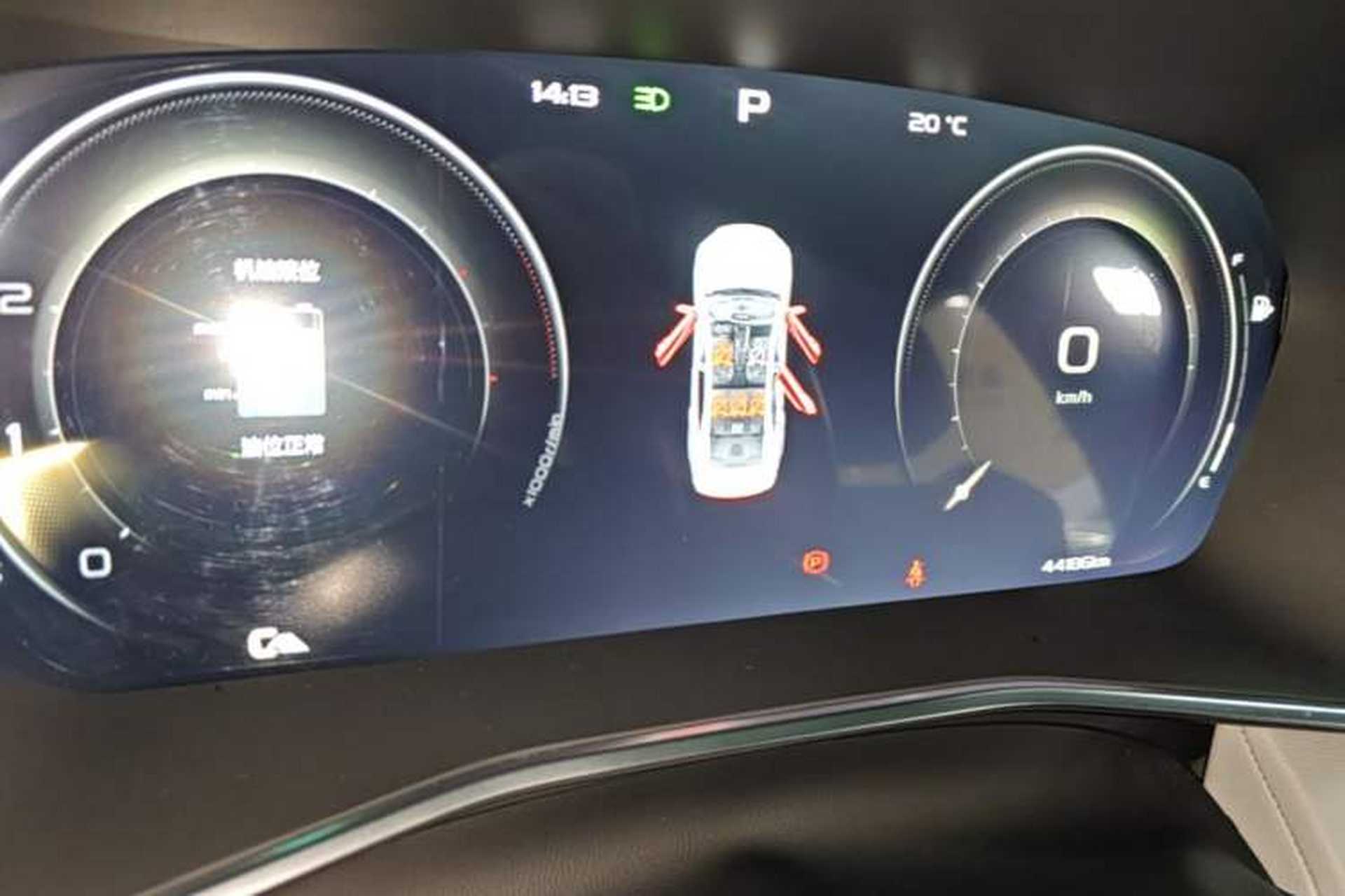 Used Geely Auto Preface 2021 Revised Version 2.0TD Luxury Edition Instrument Cluster