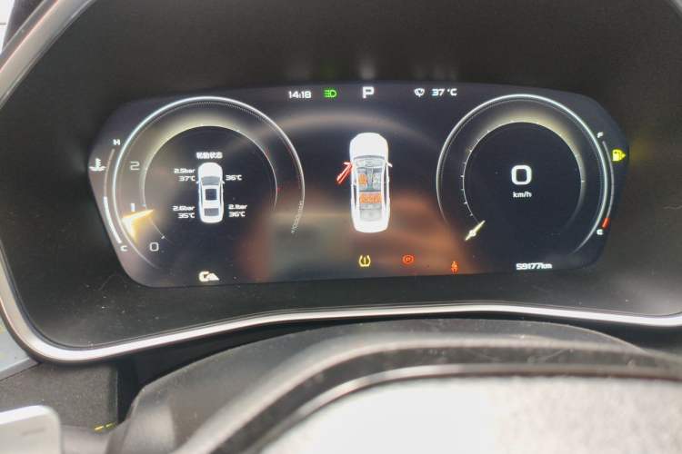 Used Geely Auto Preface 2021 2.0TD Space-Time Edition Starry Celestial Instrument Cluster