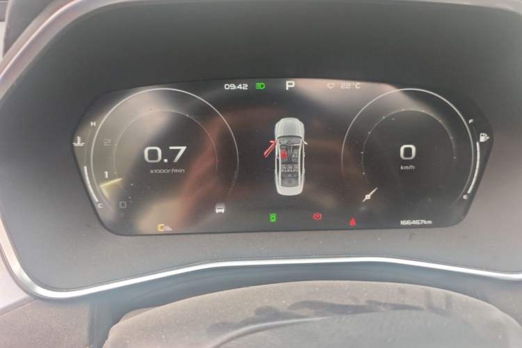Used Geely Auto Preface 2021 2.0TD Space-Time Edition Starry Celestial Instrument Cluster