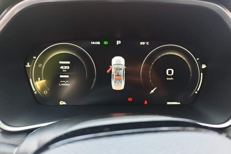 Used Geely Auto Preface 2021 2.0TD Luxury+ Version Instrument Cluster
