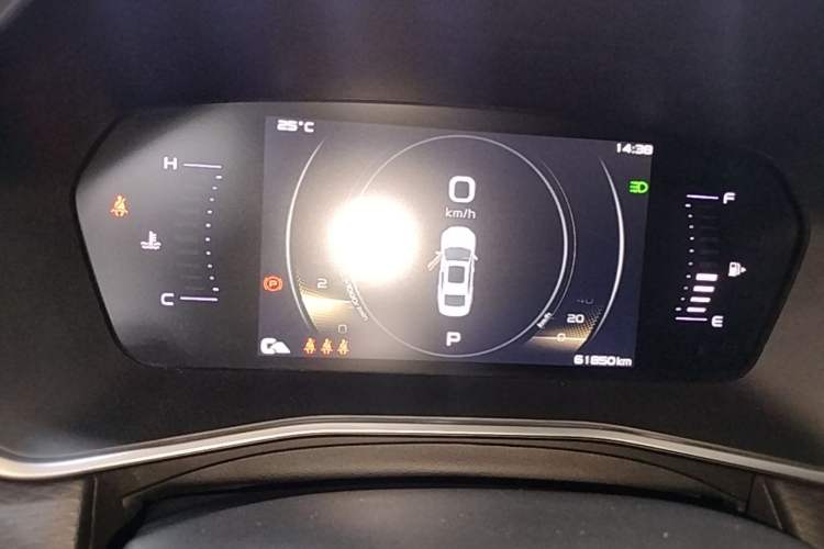 Used Geely Auto Preface 2021 2.0TD Luxury Version Instrument Cluster