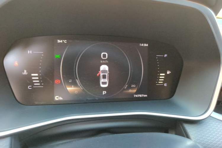Used Geely Auto Preface 2021 2.0TD Luxury Version Instrument Cluster