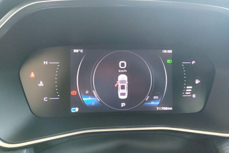 Used Geely Auto Preface 2021 2.0TD Luxury Version Instrument Cluster