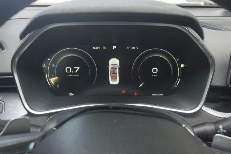 Used Geely Auto Preface 2021 2.0TD Space-Time Edition Starry Celestial Instrument Cluster