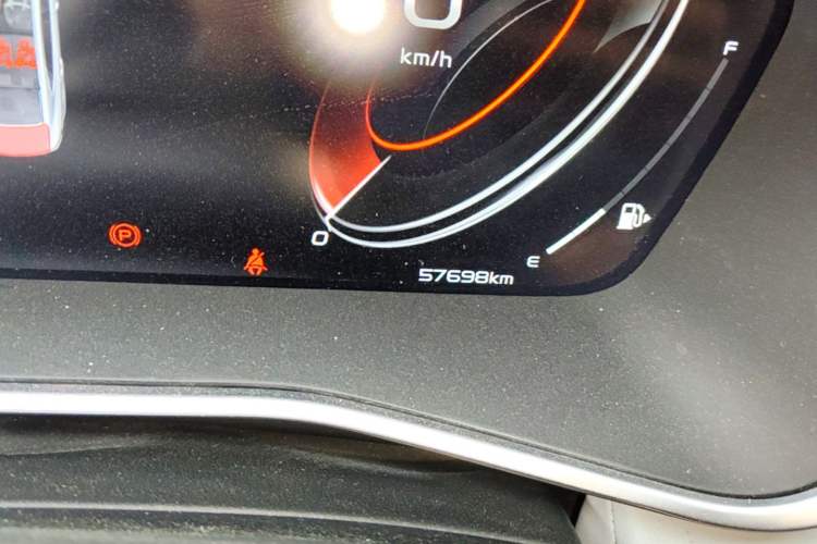Used Geely Auto Preface 2021 Revised Version 2.0TD Luxury Edition Odometer Close Up