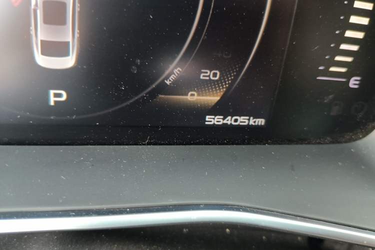 Used Geely Auto Preface 2021 2.0TD Luxury Version Odometer Close Up