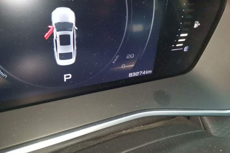 Used Geely Auto Preface 2021 2.0TD Luxury Version Odometer Close Up