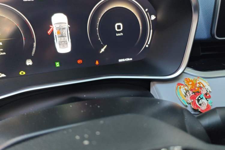 Used Geely Auto Preface 2021 2.0TD Luxury Version Odometer Close Up