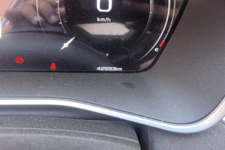 Used Geely Auto Preface 2021 2.0TD Space-Time Edition Starry Celestial Odometer Close Up