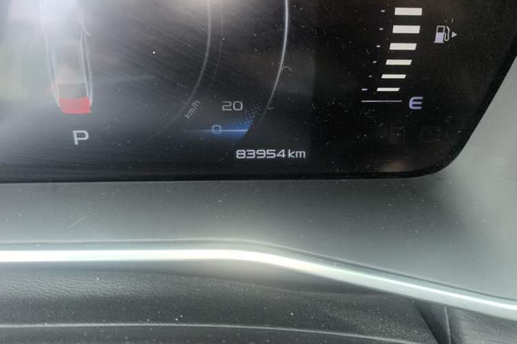 Used Geely Auto Preface 2021 2.0TD Luxury Version Odometer Close Up