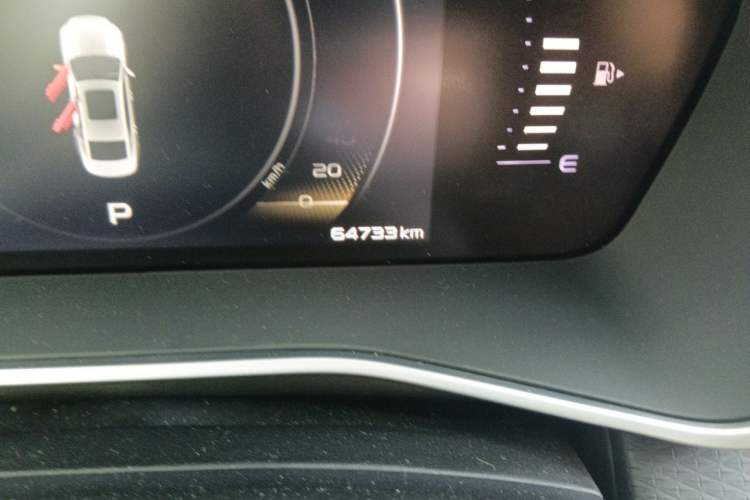 Used Geely Auto Preface 2021 2.0TD Luxury Version Odometer Close Up