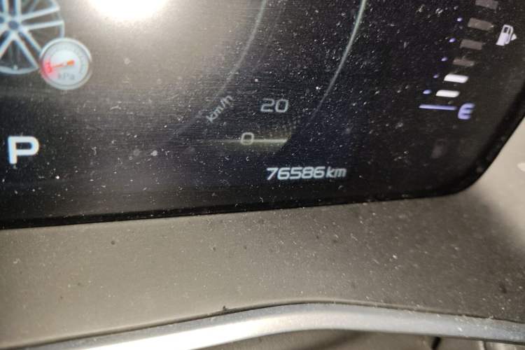 Used Geely Auto Preface 2021 2.0TD Luxury Version Odometer Close Up