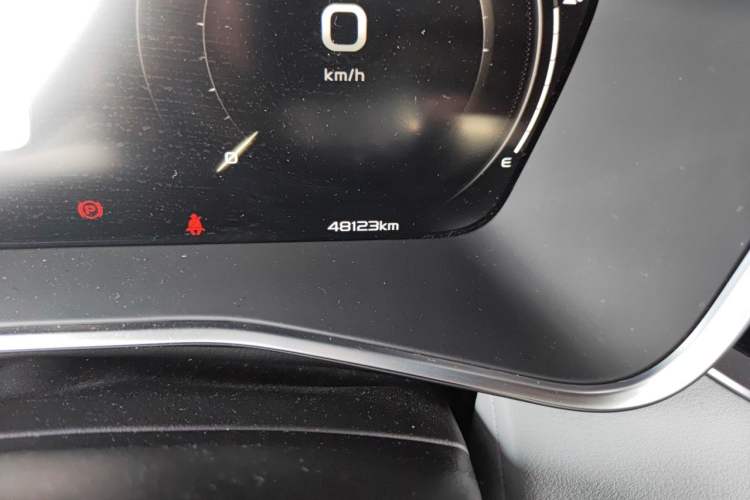 Used Geely Auto Preface 2021 Revised Version 2.0TD Luxury Edition Odometer Close Up