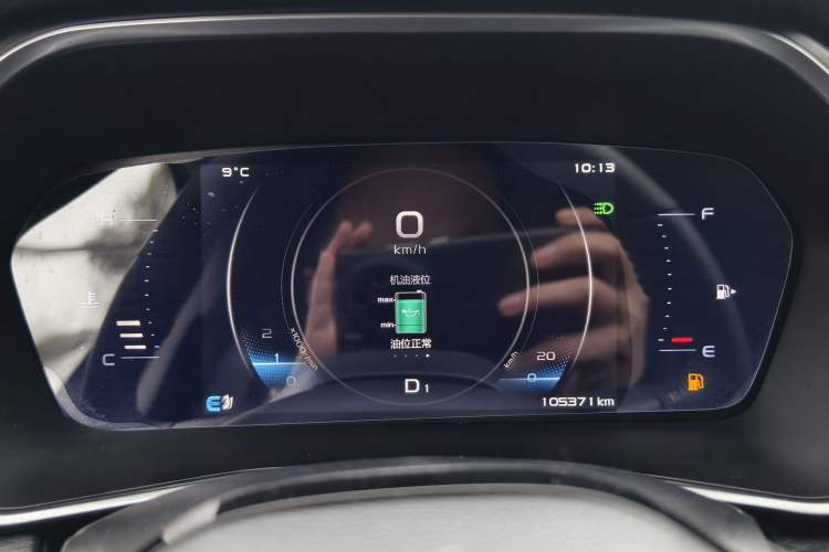 Used Geely Auto Preface 2021 2.0TD Luxury Version Odometer Close Up
