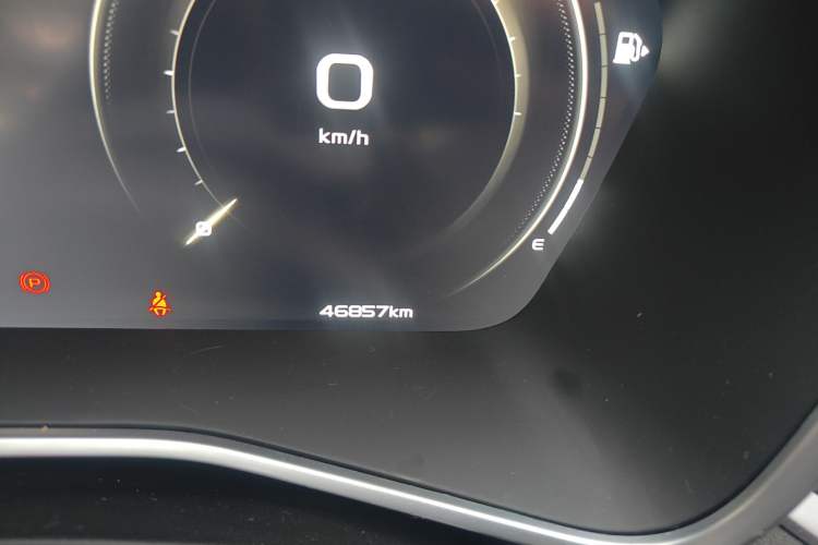 Used Geely Auto Preface 2021 2.0TD Space-Time Edition Starry Celestial Odometer Close Up