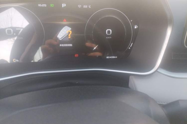 Used Geely Auto Preface 2021 Revised Version 2.0TD Luxury Edition Odometer Close Up