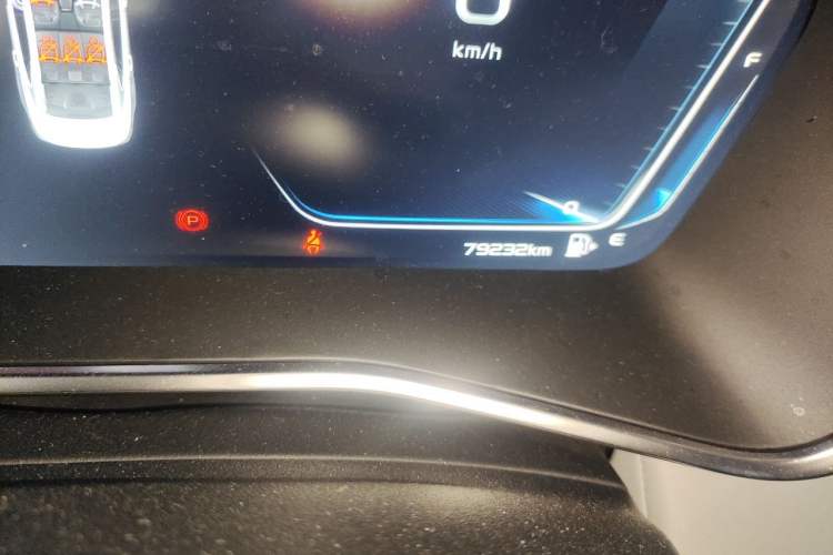 Used Geely Auto Preface 2021 Revised Version 2.0TD Luxury Edition Odometer Close Up