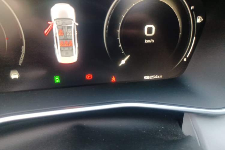 Used Geely Auto Preface 2021 2.0TD Flagship Edition Odometer Close Up