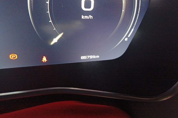Used Geely Auto Preface 2021 Revised Version 2.0TD Luxury Edition Odometer Close Up